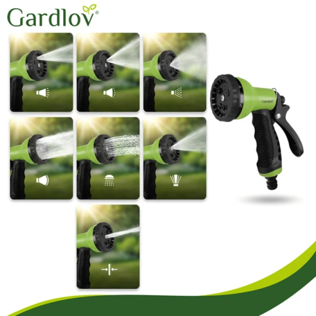 Котушка для шланга автоматична Gardlov 20 м з розпилювачем 7 режимів (5900779963580)