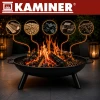 Садовий гриль на триноді Kaminer 167x58 см (5900779963658)