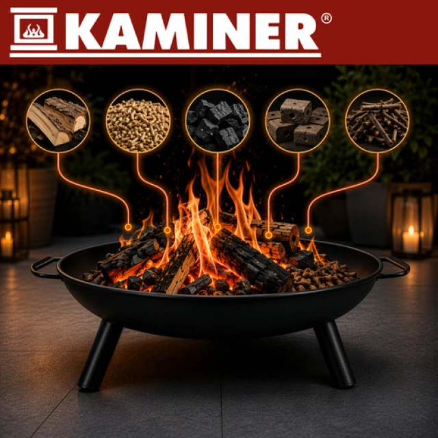 Садовий гриль на триноді Kaminer 167x58 см (5900779963658)