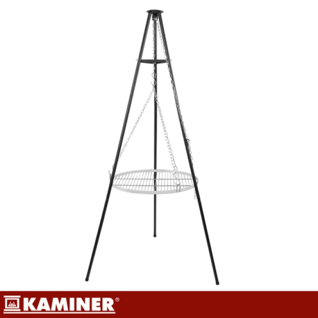 Садовий гриль на триноді Kaminer 167x58 см (5900779963658)