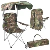 Крісло складне туристичне Trizand Panama з навісом Camouflage (5900779963672)