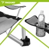 Крісло складне туристичне з підлокітниками Trizand Black/Grey (5900779963689)