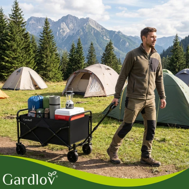 Садова тележка складана Gardlov 69x45x49 см 90 л (5900779963764)