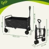 Садова тележка складана Gardlov 69x45x49 см 90 л (5900779963764)