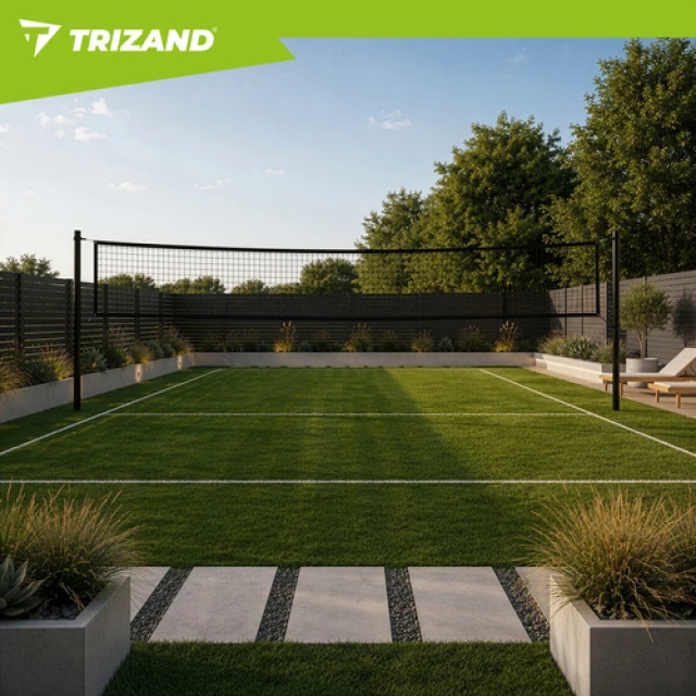 Сітка для волейболу Trizand 8,5x1 м з сумкою (5900779963795)