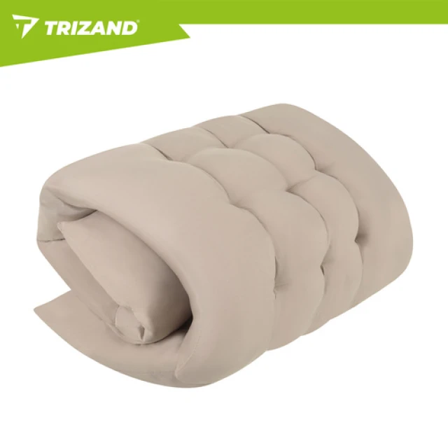 Шезлонг складной Trizand 60x177x30 см Beige (5900779963856)