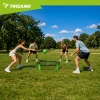 Набір для міні-волейболу Trizand 90 см з сіткою 3 м'ячами та насосом (5900779963863)