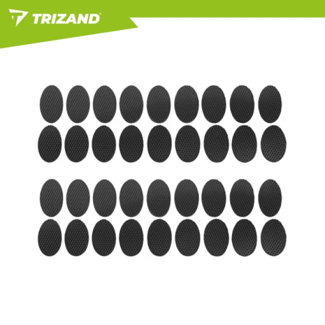 Вкладки до шолома самоклеючі Trizand EVA 54 шт Black (5900779963894)