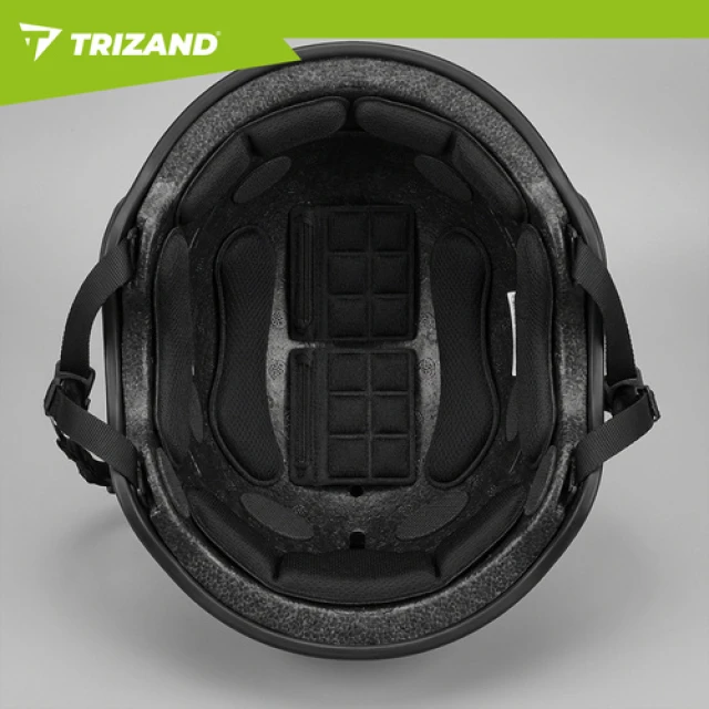 Вкладки до шолома самоклеючі Trizand EVA 54 шт Black (5900779963894)