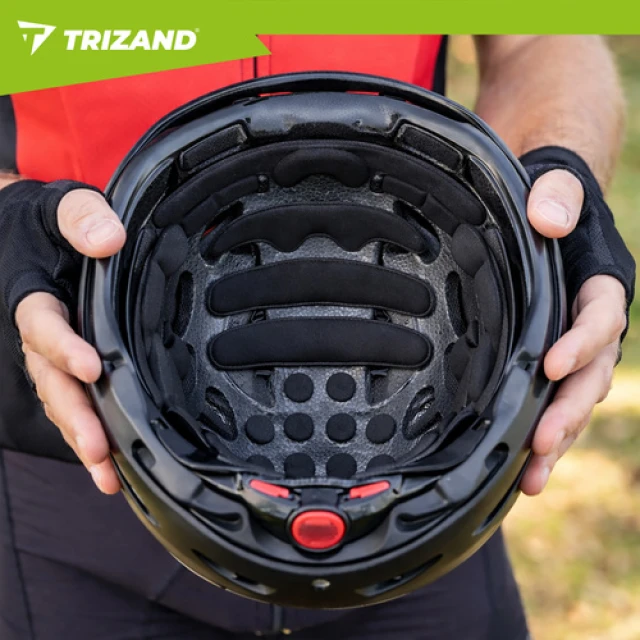 Вкладки до шолома самоклеючі Trizand EVA 54 шт Black (5900779963894)