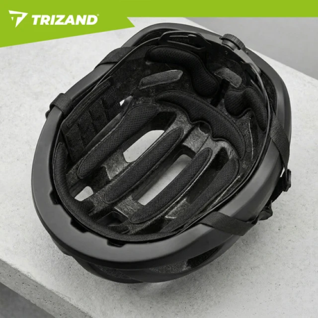 Вкладки до шолома самоклеючі Trizand EVA 54 шт Black (5900779963894)