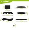 Вкладки до шолома самоклеючі Trizand EVA 54 шт Black (5900779963894)