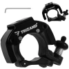 Звонок для велосипеда механический Trizand 100 дБ Black (5900779963900)