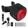 Ліхтар велосипедний задній Trizand LED USB 6 режимів IP66 Red (5900779963917)