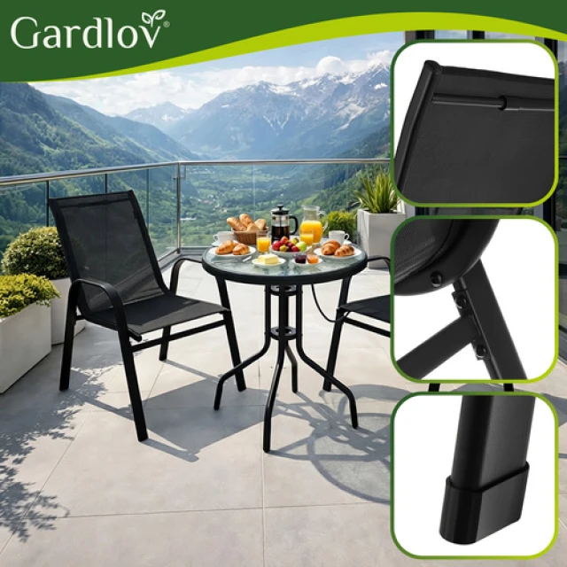Комплект садових стільців Gardlov 2 шт (5900779963924)