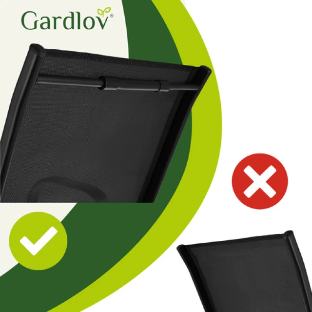 Комплект садових стільців Gardlov 2 шт (5900779963924)