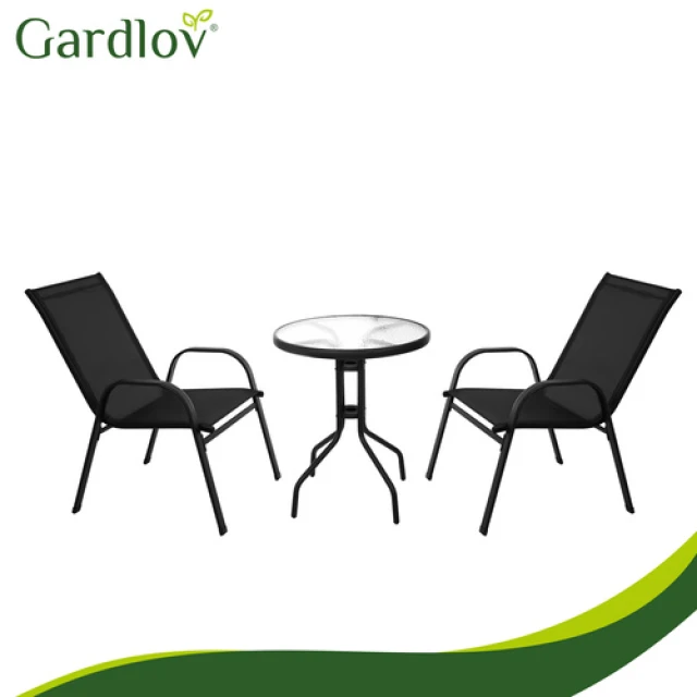 Комплект меблів для балкону стіл + Gardlov 2 стільці (5900779963948)