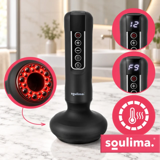 Масажер електрична китайська банка Soulima 8 Вт (5900779964020)