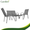 Комплект садових меблів диван Gardlov 2 крісла балконний столик 4 місця Grey (5900779964075)