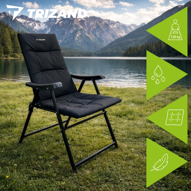 Крісло туристичне складне Trizand 59x70x91 см (5900779964112)