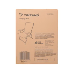 Крісло туристичне складне Trizand 59x70x91 см (5900779964112)