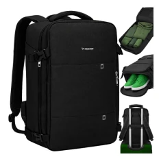 Рюкзак туристичний Trizand 42x32x40 см з USB Black (5900779964143)