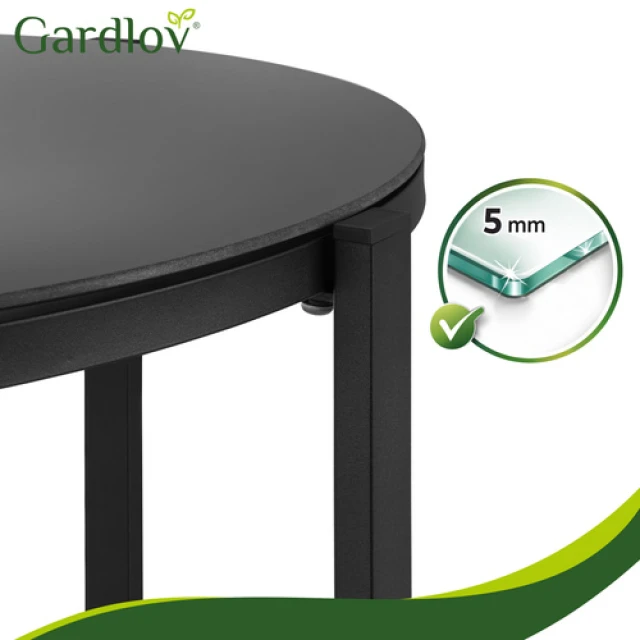 Комплект садових меблів стіл + Gardlov 2 стільці + диван (5900779964198)