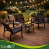 Комплект садових меблів стіл + Gardlov 2 стільці + диван (5900779964198)