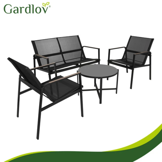 Комплект садових меблів стіл + Gardlov 2 стільці + диван (5900779964198)