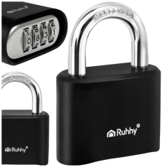 Навісний замок кодовий Ruhhy 4-значний 50 мм (5900779964273)