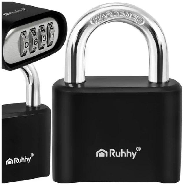Навісний замок кодовий Ruhhy 4-значний 50 мм (5900779964273)