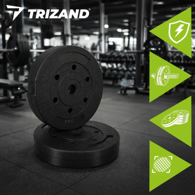 Отягощение Trizand 5 кг набор 4 шт (5900779964341)