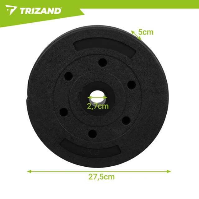 Отягощение Trizand 5 кг набор 4 шт (5900779964341)