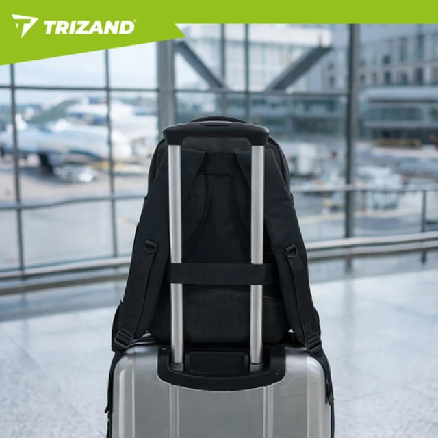 Рюкзак туристический Trizand 40x25x20 см 20 л Black (5900779964358)