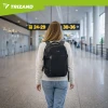 Рюкзак туристический Trizand 40x25x20 см 20 л Black (5900779964358)