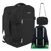 Рюкзак туристический Trizand 40x25x20 см 20 л Black (5900779964358)