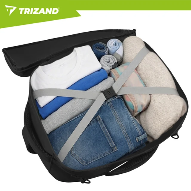 Рюкзак туристический Trizand 40x25x20 см 20 л Black (5900779964358)