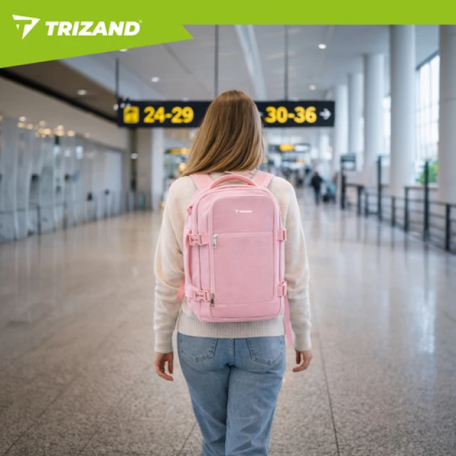 Рюкзак туристический Trizand 40x25x20 см 20 л Pink (5900779964365)