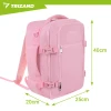 Рюкзак туристический Trizand 40x25x20 см 20 л Pink (5900779964365)