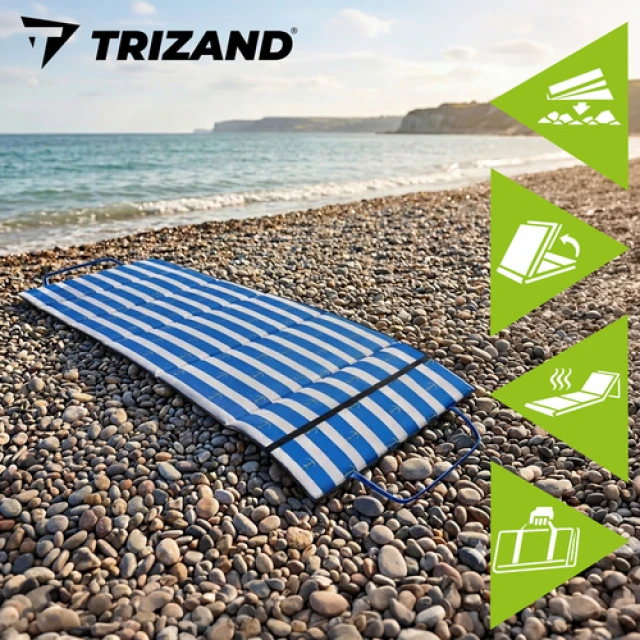Мат для галькового пляжу складний Trizand 1 см (5900779964396)