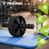 Ролик для преса з килимком Trizand Black (5900779964426)