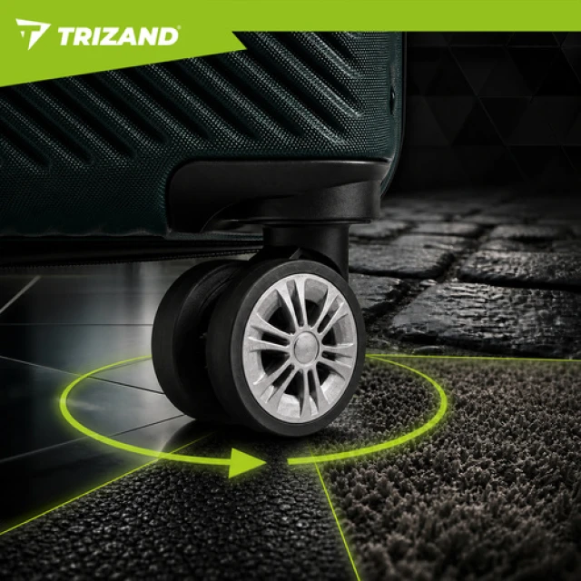 Набір валіз Trizand 3 шт Green (5900779964433)
