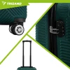 Набір валіз Trizand 3 шт Green (5900779964433)