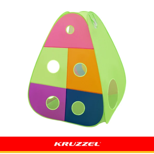 Намет для дітей з тунелями Kruzzel 5 в 1 з кульками (5900779964549)