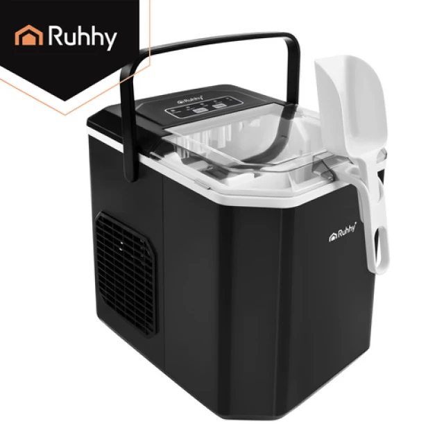 Льдогенератор Ruhhy 1,2 л 12 кг/24 ч Black (5900779964631)