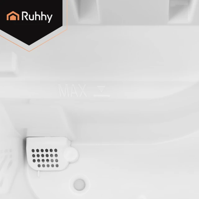 Льодогенератор Ruhhy 1,2 л 12 кг/24 год з лопаткою Silver (5900779964648)