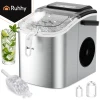Льодогенератор Ruhhy 1,2 л 12 кг/24 год з лопаткою Silver (5900779964648)