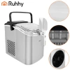 Льодогенератор Ruhhy 1,2 л 12 кг/24 год з лопаткою Silver (5900779964648)