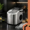 Льодогенератор Ruhhy 1,2 л 12 кг/24 год з лопаткою Silver (5900779964648)