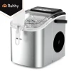 Льодогенератор Ruhhy 1,2 л 12 кг/24 год з лопаткою Silver (5900779964648)